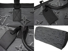 画像をギャラリービューアに読み込む, 新品同様 LOUIS VUITTON ルイヴィトン キーポルバンドリエールリバーシブル50 M44939 ボストンバッグ グレー 中古 66100
