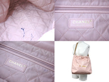 Load image into Gallery viewer, CHANEL22 シャネル ハンドバッグ チェーンショルダーバッグ カーフスキン AS3980 ピンク ゴールド金具 美品 中古 66101