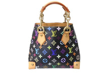 Load image into Gallery viewer, 極美品 LOUISVUITTON ルイヴィトン オードラ ハンドバッグ M40048 ブラック マルチカラー ゴールド金具 中古 66102