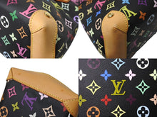 Load image into Gallery viewer, 極美品 LOUISVUITTON ルイヴィトン オードラ ハンドバッグ M40048 ブラック マルチカラー ゴールド金具 中古 66102