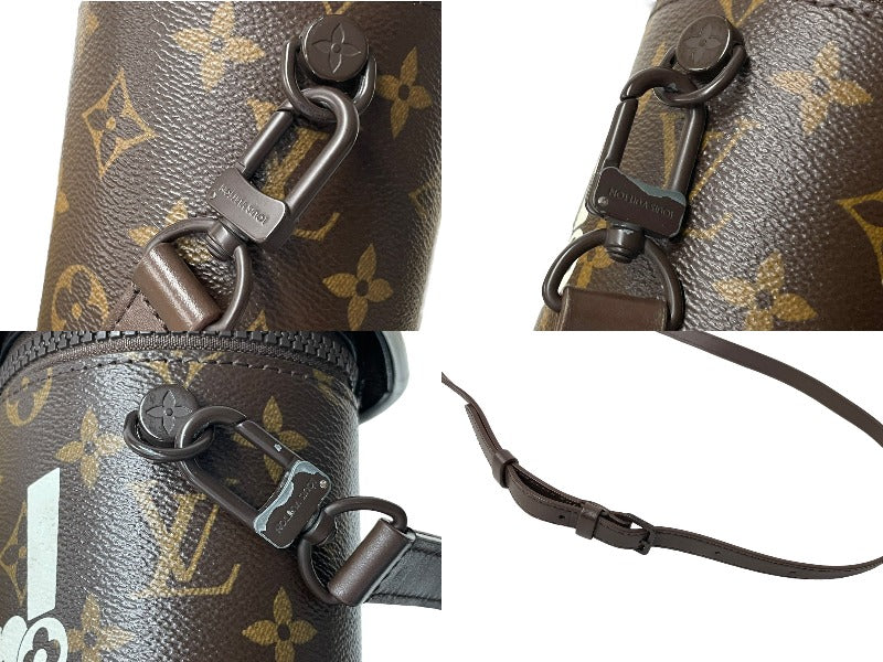 Louis Vuitton ルイヴィトン コーヒーカップ エブリデイLV ショルダーバッグ 2021秋冬 M80812 ブラウン ホワイト 美品 中古 66105