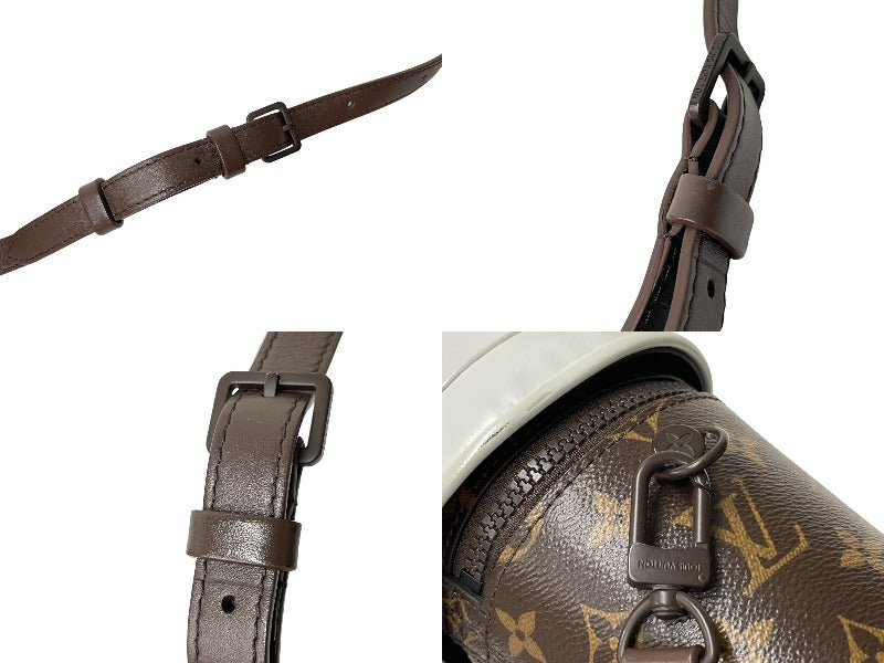 Louis Vuitton ルイヴィトン コーヒーカップ エブリデイLV ショルダーバッグ 2021秋冬 M80812 ブラウン ホワイト 美品 中古 66105