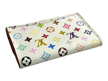 画像をギャラリービューアに読み込む, LOUIS VUITTON ルイヴィトン カードケース コインケース ポルトモネ・コージー モノグラム マルチカラー ホワイト M60006 美品 中古 66112