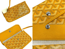 Load image into Gallery viewer, 新品未使用 GOYARD ゴヤール SAINTLOUIS PM VERT サンルイPM トートバッグ ゴヤールディンキャンバス イエロー カーフスキン 66119