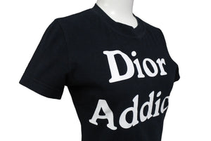 Christian Dior クリスチャンディオール John Galliano ガリアーノ期 Ｔシャツ ブラック サイズ38 中古 66124