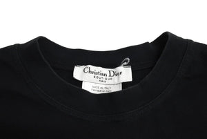 Christian Dior クリスチャンディオール John Galliano ガリアーノ期 Ｔシャツ ブラック サイズ38 中古 66124