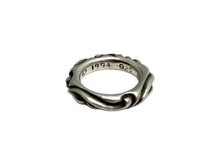 画像をギャラリービューアに読み込む, CHROME HEARTS クロムハーツ スクロールバンド リング 指輪 サイズ10号 重量8.972g シルバ−925 1994 刻印 美品 中古 66139