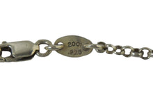画像をギャラリービューアに読み込む, 極美品 CHROME HEARTS クロムハーツ ロールチェーン ネックレス 全長51.5cm 重量5.489g シルバー925 2001 刻印 中古 66143