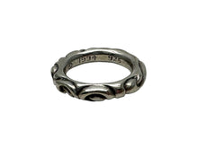 画像をギャラリービューアに読み込む, CHROME HEARTS クロムハーツ スクロールバンド リング 指輪 サイズ18.5号 重量10.920g シルバ−925 1994 刻印 美品 中古 66145