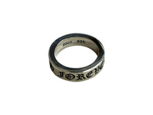 Load image into Gallery viewer, CHROME HEARTS クロムハーツ 6mm スペーサーフォーエバーリング 指輪 サイズ22号 重量12.656g シルバー925 2003 刻印 美品 中古 66146