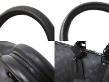 画像をギャラリービューアに読み込む, 極美品 LouisVuitton ルイヴィトン キーポルバンドリエール45 M40569 モノグラムエクリプスキャンバス レザー 中古 66150