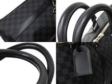 Load image into Gallery viewer, 極美品 LOUIS VUITTON ルイヴィトン キーポル バンドリエール45 ボストンバッグ ダミエグラフィット N41418 中古 66151