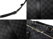 Load image into Gallery viewer, 極美品 LOUIS VUITTON ルイヴィトン キーポル バンドリエール45 ボストンバッグ ダミエグラフィット N41418 中古 66151