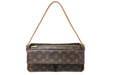 Load image into Gallery viewer, 極美品 LOUIS VUITTON ルイヴィトン ヴィバシテMM ハンドバッグ ワンショルダーバッグ M51164 モノグラム PVC ブラウン 中古 66153