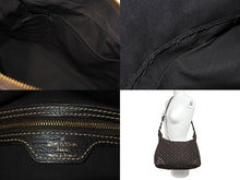 Load image into Gallery viewer, LOUIS VUITTON ルイヴィトン ブローニュ ショルダーバッグ M95225 モノグラム ミニラン キャンバス エベヌ 美品 中古 66158