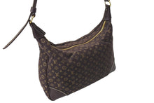 Load image into Gallery viewer, LOUIS VUITTON ルイヴィトン ブローニュ ショルダーバッグ M95225 モノグラム ミニラン キャンバス エベヌ 美品 中古 66158