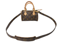 画像をギャラリービューアに読み込む, LouisVuitton ルイヴィトン ミニスピーディ ハンドバッグ モノグラム M41534 コーティングキャンバス ブラウン 美品 中古 66168