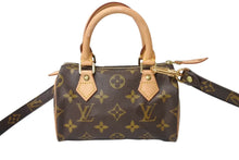 画像をギャラリービューアに読み込む, LouisVuitton ルイヴィトン ミニスピーディ ハンドバッグ モノグラム M41534 コーティングキャンバス ブラウン 美品 中古 66168
