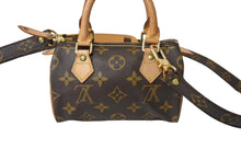 画像をギャラリービューアに読み込む, LouisVuitton ルイヴィトン ミニスピーディ ハンドバッグ モノグラム M41534 コーティングキャンバス ブラウン 美品 中古 66168