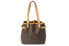 Load image into Gallery viewer, LOUIS VUITTON ルイヴィトン バティニョール ヴィルティカル モノグラム トートバッグ ハンド M51153 美品 中古 66170