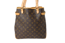 Load image into Gallery viewer, LOUIS VUITTON ルイヴィトン バティニョール ヴィルティカル モノグラム トートバッグ ハンド M51153 美品 中古 66170