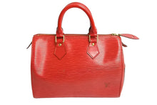 Load image into Gallery viewer, LOUIS VUITTON ルイヴィトン ハンドバッグ スピーディ25 エピ M43017 レッド 中古 66172