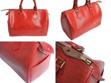 Load image into Gallery viewer, LOUIS VUITTON ルイヴィトン ハンドバッグ スピーディ25 エピ M43017 レッド 中古 66172