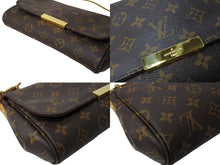 画像をギャラリービューアに読み込む, LOUIS VUITTON ルイヴィトン ショルダーバッグ フェイボリットMM モノグラムキャンバス M40718 美品 中古 66178