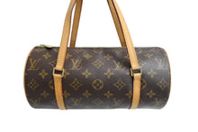 Load image into Gallery viewer, LOUIS VUITTON ルイヴィトン ハンドバック パピヨン30 GM 筒型 モノグラム M51385 ゴールド金具 ブラウン 美品 中古 66180