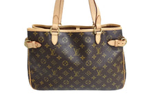 画像をギャラリービューアに読み込む, 新品同様 LOUIS VUITTON ルイ ヴィトン バティニョール オリゾンタル トートバッグ モノグラム PVC M51154 ゴールド金具 中古 66182