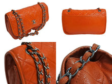 Load image into Gallery viewer, CHANEL シャネル ショルダーバッグ ココマーク 20番台 フランス製 キャビアスキン レッド シルバー金具 美品 中古 66187
