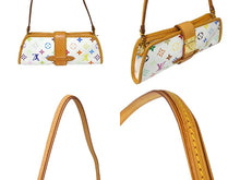 Load image into Gallery viewer, LOUIS VUITTON ルイヴィトン バッグ シャーリー 村上隆 モノグラムマルチカラー ホワイト M40049 ゴールド金具 美品 中古 66193