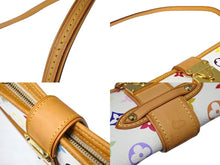 Load image into Gallery viewer, LOUIS VUITTON ルイヴィトン バッグ シャーリー 村上隆 モノグラムマルチカラー ホワイト M40049 ゴールド金具 美品 中古 66193