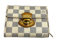 画像をギャラリービューアに読み込む, LOUIS VUITTON ルイヴィトン 三つ折り財布 ポルトフォイユ ジョイ N60030 ホワイト ゴールド金具 美品 中古 66196