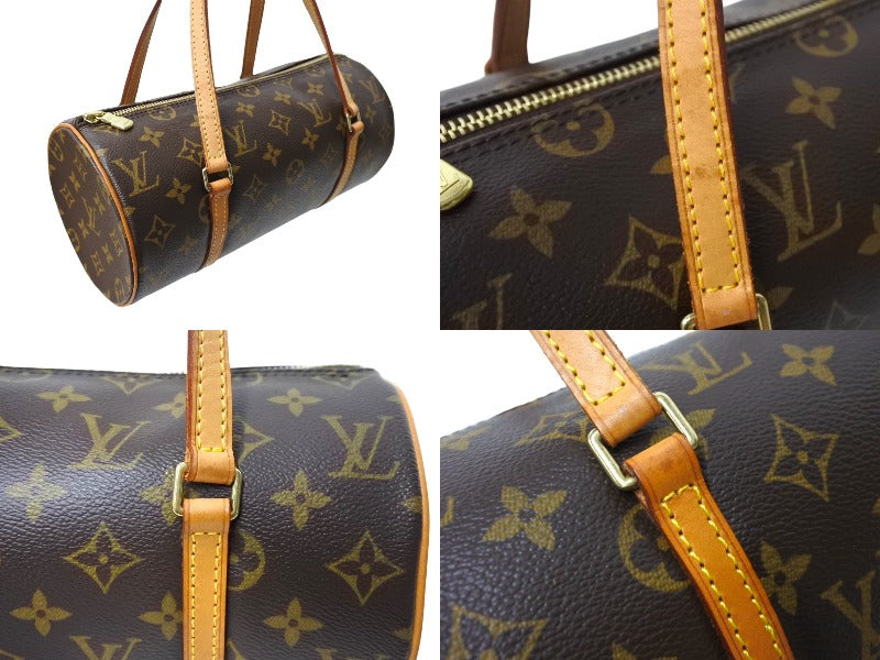 LOUIS VUITTON ルイヴィトン ハンドバック パピヨン30 GM 筒型 モノグラム M51385 ゴールド金具 ブラウン 美品 中古  66201 – Casanova Vintage