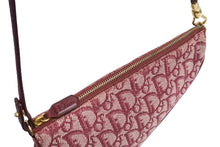 Load image into Gallery viewer, 極美品 ChristianDior クリスチャンディオール サドルポーチ ワンショルダーバッグ トロッター MC 0012 レッド 中古 66204