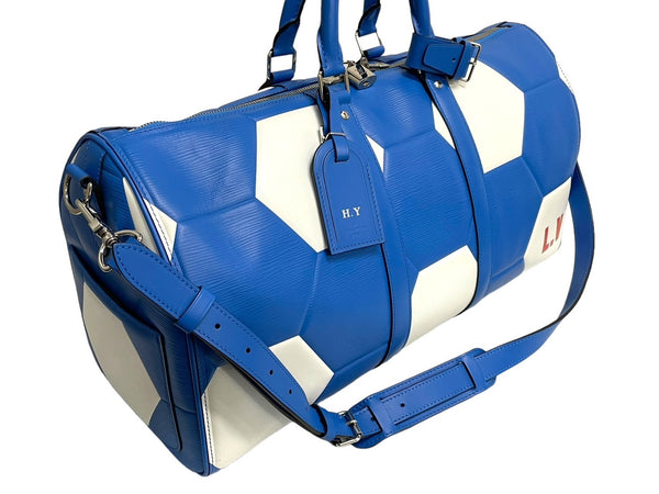 LOUIS VUITTON Keepall Bandouliere 50 Boston Bag M52120 Epi Leather 2018 FIFA World Cup Good Condition Used 66210