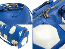 画像をギャラリービューアに読み込む, LOUIS VUITTON ルイヴィトン キーポル バンドリエール50 ボストンバッグ M52120 エピレザー 2018 FIFAワールドカップ 美品 中古 66210