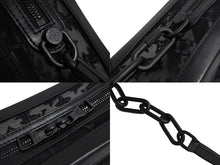 Load image into Gallery viewer, 極美品 LOUIS VUITTON ルイヴィトン ショルダーバッグ ソフトトランク M53964 メッシュ レザー ブラック 中古 66211