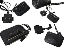 画像をギャラリービューアに読み込む, BALENCIAGA バレンシアガ ル カゴール ショルダーバッグ ブラック 7190652 シルバー金具 現行 美品 中古 66214