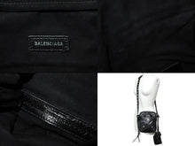 画像をギャラリービューアに読み込む, BALENCIAGA バレンシアガ ル カゴール ショルダーバッグ ブラック 7190652 シルバー金具 現行 美品 中古 66214