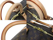 画像をギャラリービューアに読み込む, 極美品 LOUIS VUITTON ルイヴィトン キーポル バンドリエール 60 ボストンバッグ モノグラム ブラウン M41412 ゴールド金具 中古 66246