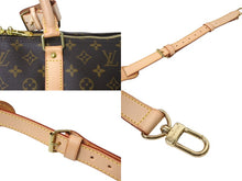 画像をギャラリービューアに読み込む, 極美品 LOUIS VUITTON ルイヴィトン キーポル バンドリエール 60 ボストンバッグ モノグラム ブラウン M41412 ゴールド金具 中古 66246