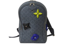 画像をギャラリービューアに読み込む, 新品未使用 LOUIS VUITTON ルイヴィトン エリプス バックパック リュック M20877 トリヨン クライミング レザー シルバー金具 中古 66249