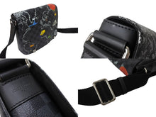 Load image into Gallery viewer, LOUIS VUITTON ルイヴィトン ディストリクトPM NM ショルダーバッグ N40238 ダミエ グラフィット シルバー金具 美品 中古 66254