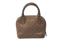 Load image into Gallery viewer, LOUIS VUITTON ルイヴィトン ハンドバッグ リトルアルマ モノグラムサテン M92147 ブラウン シルバー金具 美品 中古 66258