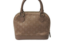 Load image into Gallery viewer, LOUIS VUITTON ルイヴィトン ハンドバッグ リトルアルマ モノグラムサテン M92147 ブラウン シルバー金具 美品 中古 66258