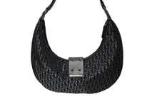 Load image into Gallery viewer, Christian Dior クリスチャンディオール ワンショルダーバッグ オブリーク柄 ストリートシック ブラック 良品 中古 66267