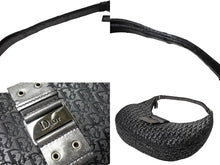 Load image into Gallery viewer, Christian Dior クリスチャンディオール ワンショルダーバッグ オブリーク柄 ストリートシック ブラック 良品 中古 66267