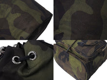 画像をギャラリービューアに読み込む, PRADA プラダ 巾着ポーチ ショルダーバッグ 2WAY トライアングルロゴ 小物入れ ミニバッグ レザー ナイロン 美品 中古 66271